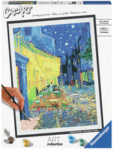 Ravensburger Creart Painting au numéro - Cafe Terrace Van Gogh