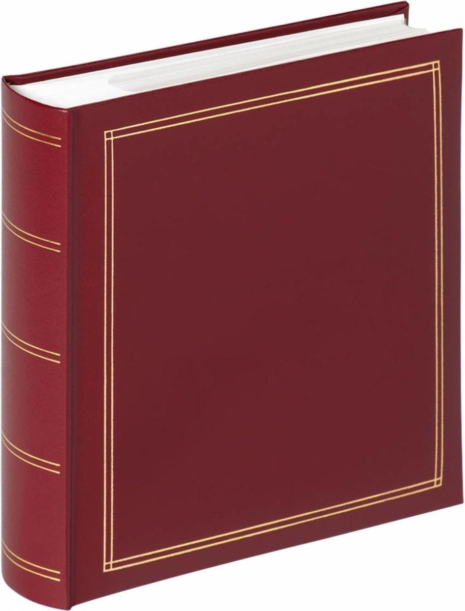 Walther me-138-r monza - album mémo - 200 photos 10 x 15 cm - rouge