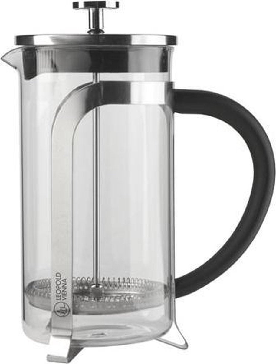 Léopold Vienne - cafetière à piston brillante 1,0l (8 tasses)