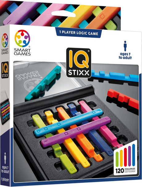 Smartgames iq stixx - jeu de réflexion | 2 pièces
