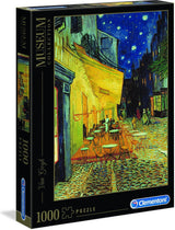 Puzzle de Jigsaw Clementoni de Gogh Cafe Terrace la nuit, 1000st.
