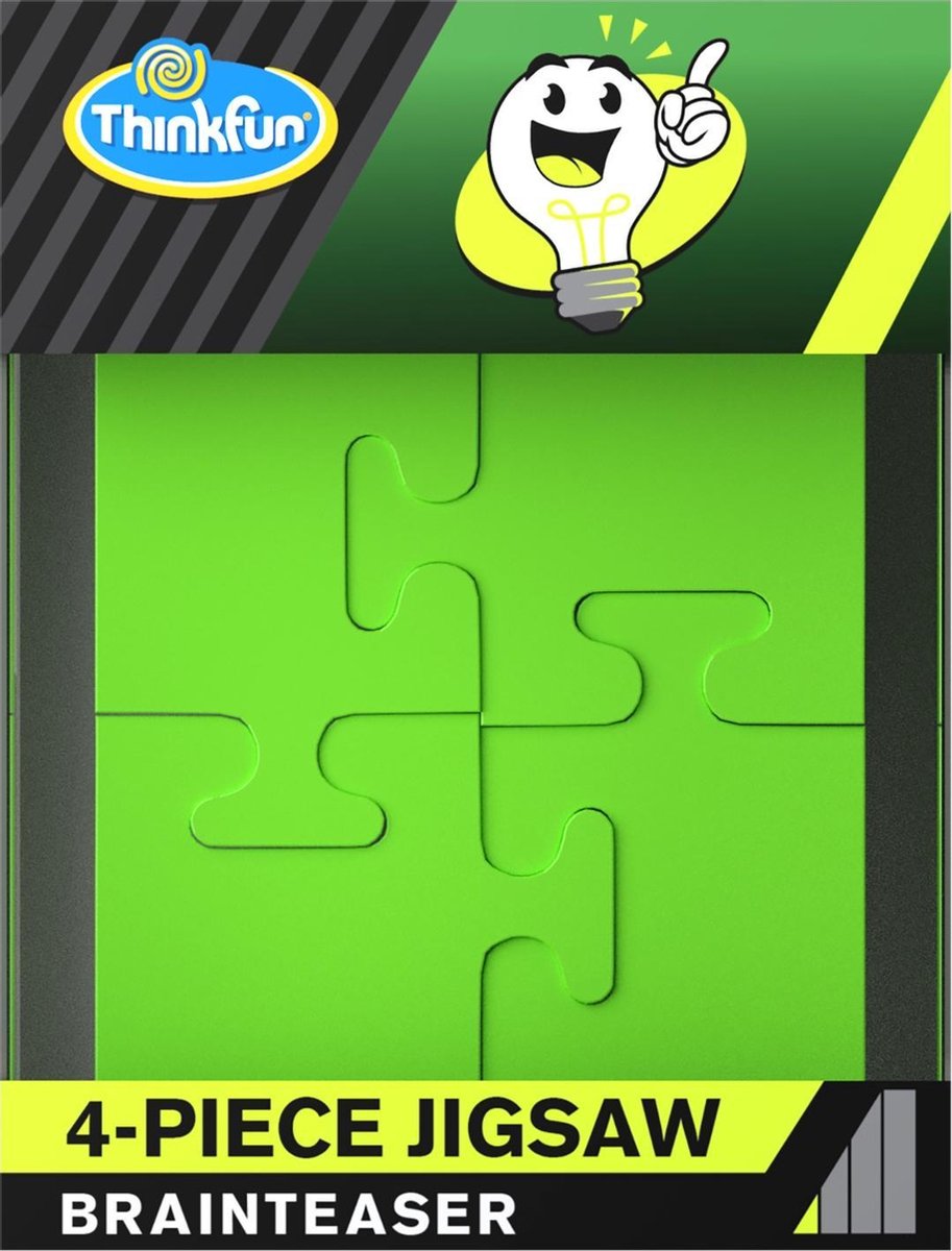 Pensez amusant a-ha ! Puzzle 4 pièces - casse-tête