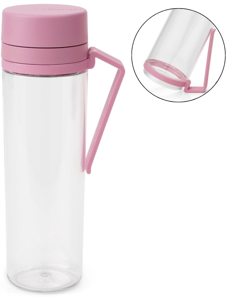 Brabantia make take gourde avec filtre à fruits - 500 ml - rose lilas