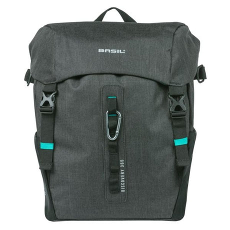 Sac simple basilic découverte 365d l mik 20l 15 x 23 x 35 cm - noir
