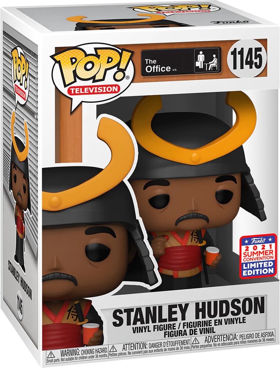 Funko pop télévision : le bureau - Stanley Hudson - pop #1145