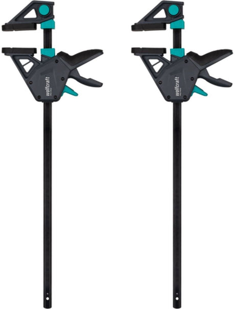 Wolfcraft - 2 pinces à colle 450 mm - pince à colle pro max - 8662060