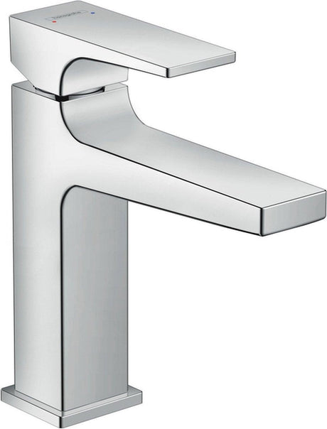Hansgrohe metropol mitigeur de lavabo 110 avec bouchon de vidange blanc mat