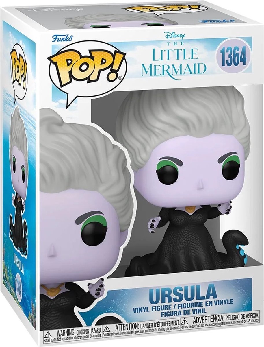 Funko pop disney : la petite sirène - ursula - pop #1364