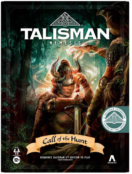 Asmodee Talisman : extension du jeu de société Nemesis Call of the Hunt *Version anglaise*