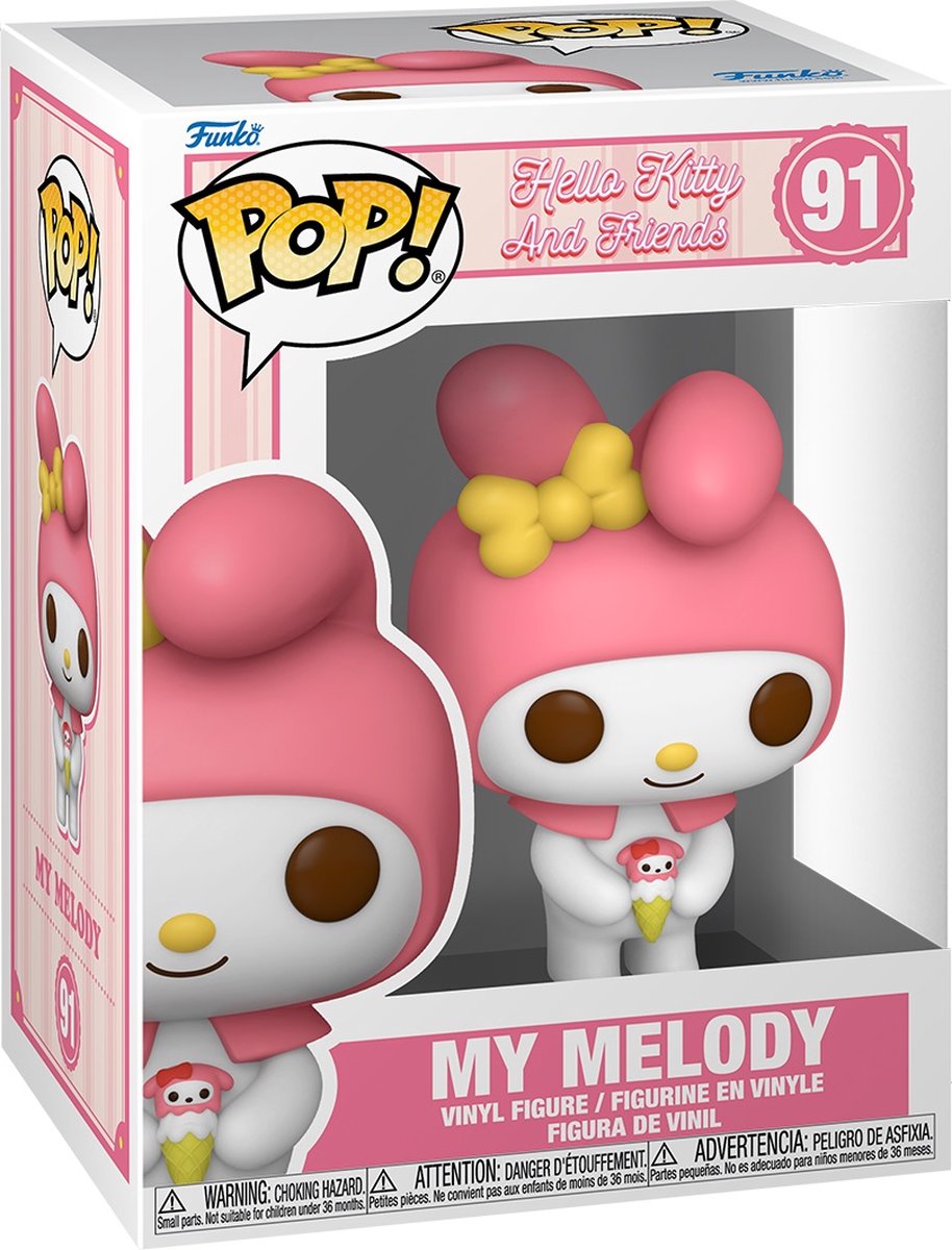 Funko pop sanrio : bonjour kitty - ma mélodie pop #91