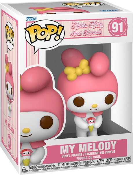 Funko pop sanrio : bonjour kitty - ma mélodie pop #91