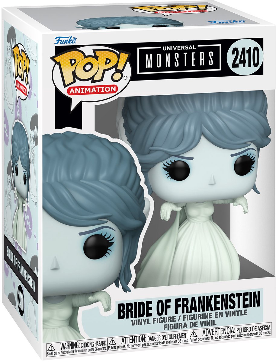 Funko-pop ! animation : monstres universels - la fiancée de Frankenstein #2410