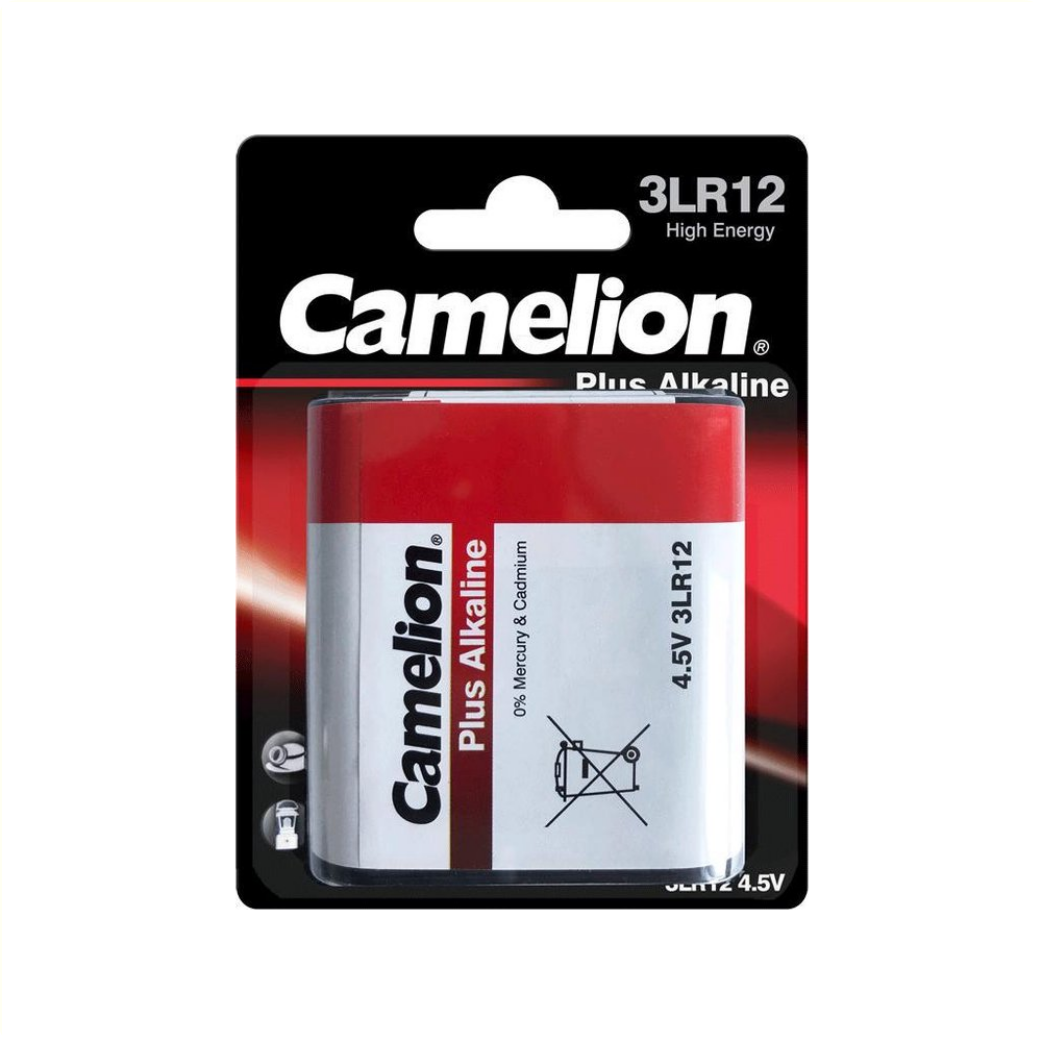 Camelion alkaline 4,5v 3r12 batterij plat per stuk