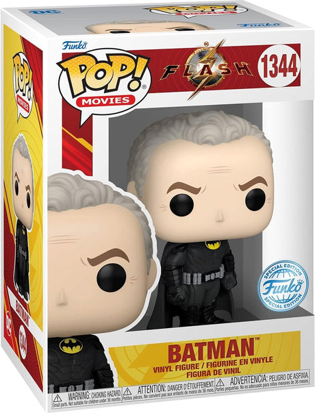 Films Funko pop : le flash - batman (keaton) pop démasqué #1344