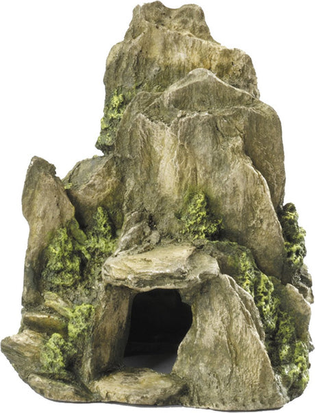 Pierre Aqua della aqua d'ella avec mousse - décoration d'aquarium - 19 x 16 cm