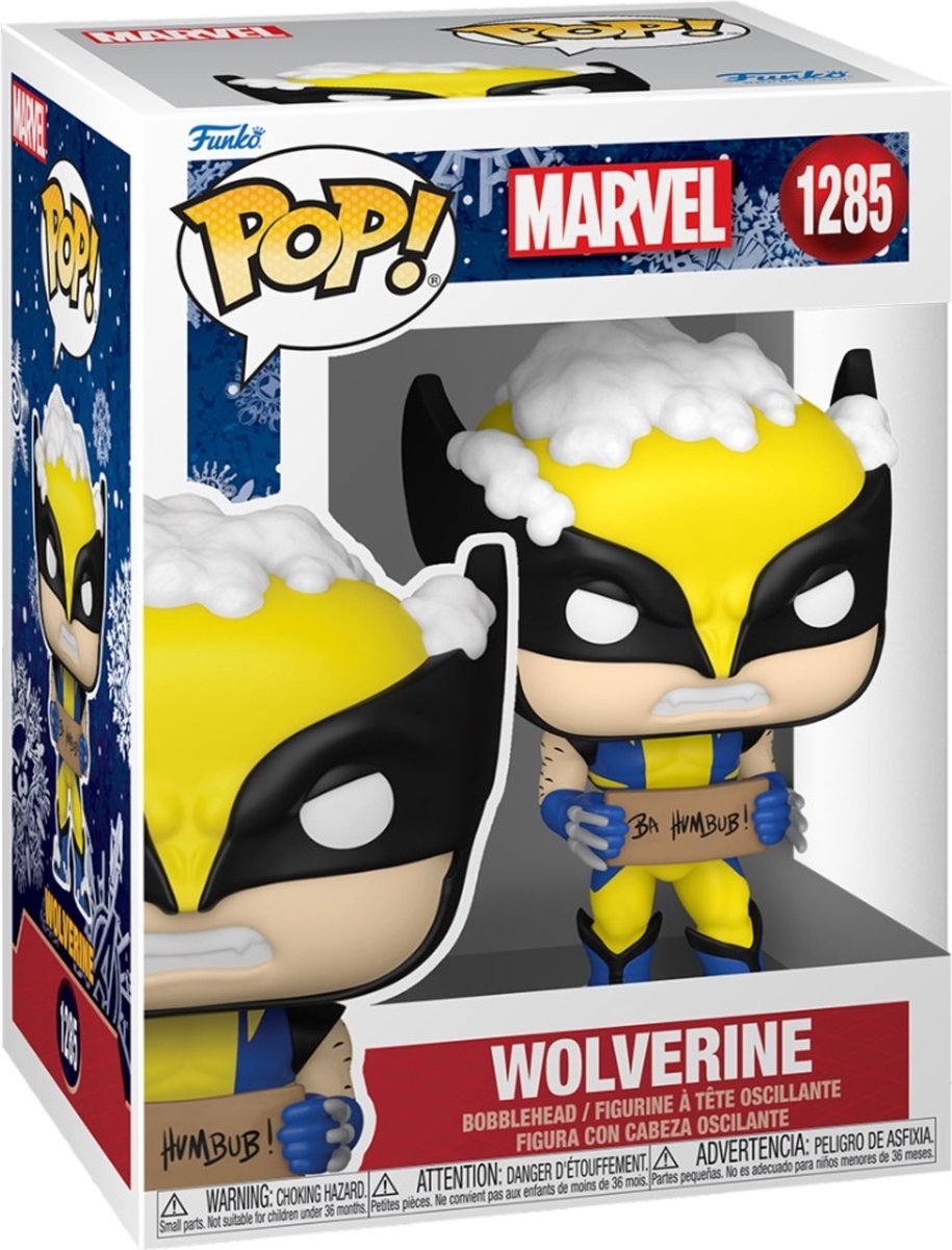 Funko pop merveille : vacances - carcajou - pop #1285