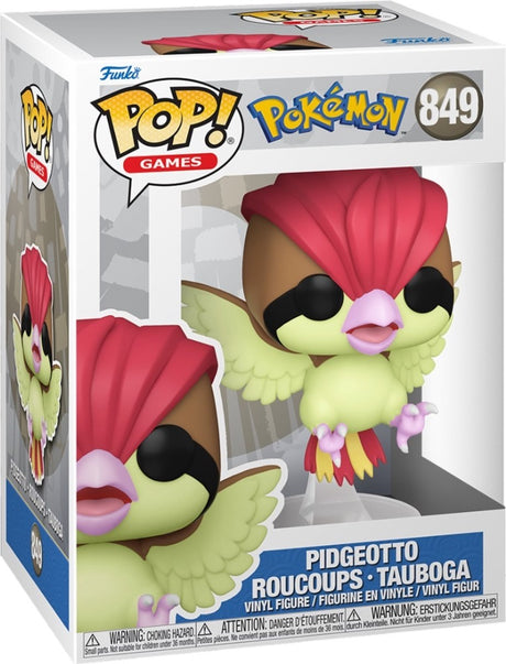 Jeux Funko pop : pokémon pidgeotto - pop #849