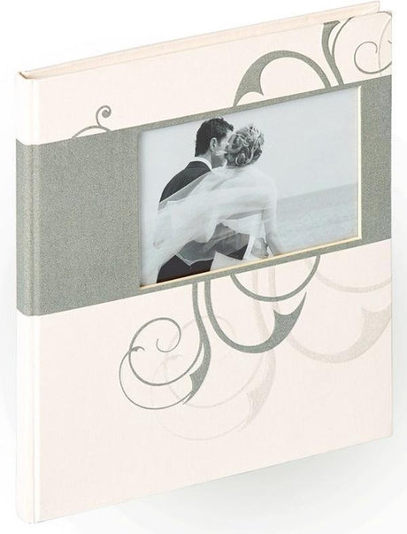 Walther gb-134 romance - livre d'or - taille 23x25 cm - blanc