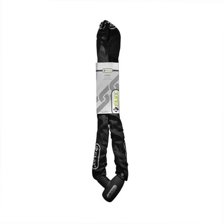 Antivol à chaîne Falkx Patriot 8,5x1200mm noir. housse en nylon