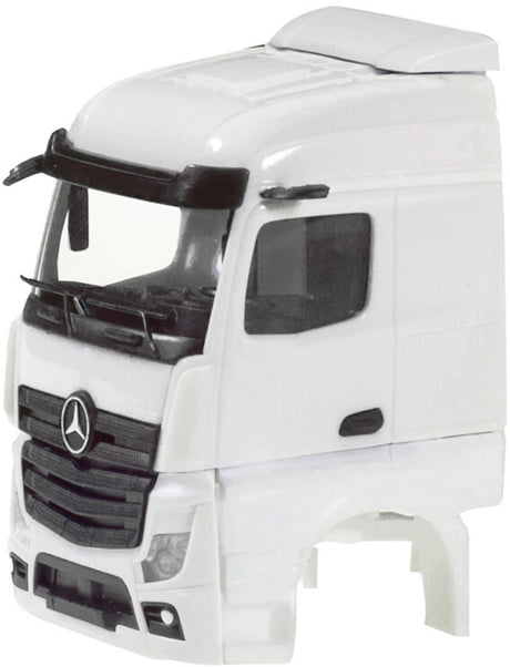 Herpa Mercedes Benz Actros S. 2,5 + ventilation latérale, blanc (2 pcs.)