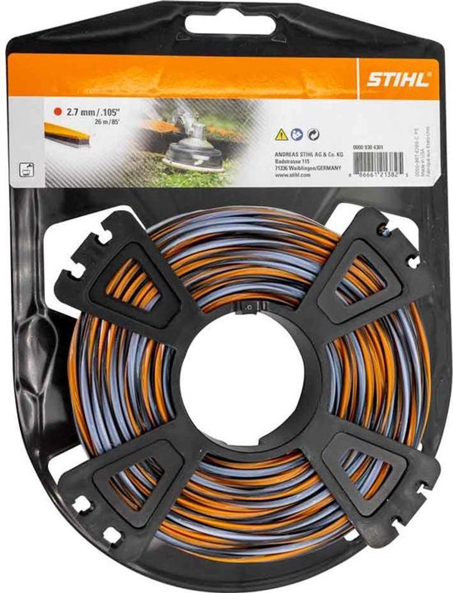 Accessoires Stihl ligne de coupe | cruciforme haute technologie cf3 pro | ø 2,7mm x 27m - 00009304301