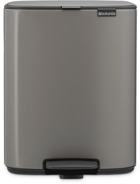 Poubelle à pédale Brabantia bo - 12 litres - platine