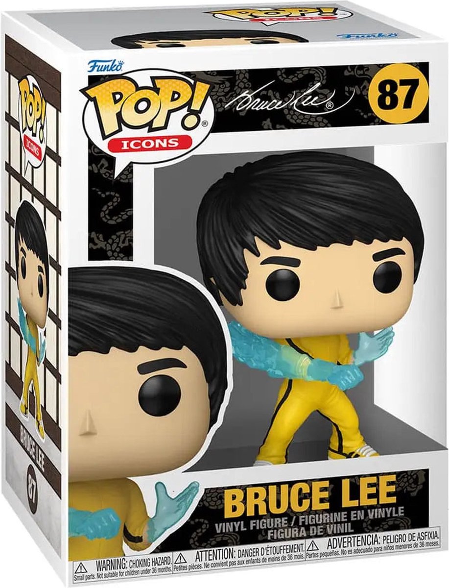 Icônes Funko pop : bruce lee pop #87