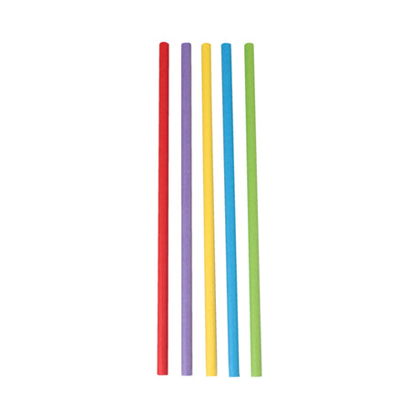 Paille Depa papier assorti 200x6 mm fsc (250 pièces)