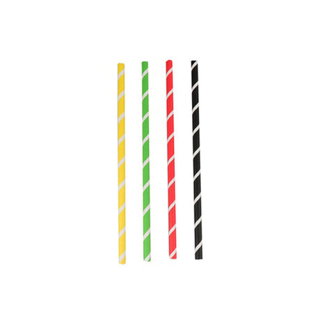 Depa milkshake pailles cul. papier 230x8mm (500 pièces)