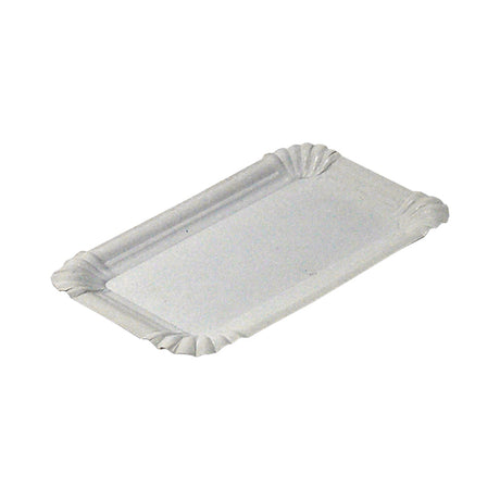 Vaisselle en carton non doublée duplex blanc 12x19cm (1000 pièces)