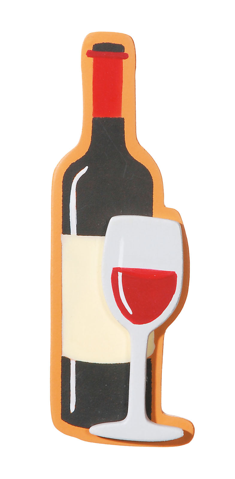 Darice • vin en forme de bois peint