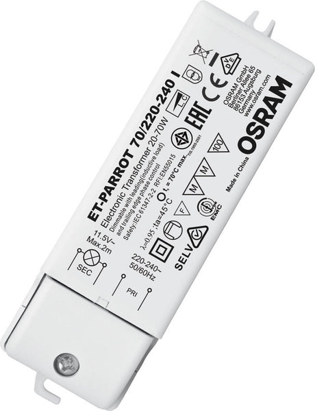 Système d'éclairage basse tension transformateur perroquet Osram - 4008321111593 - e3ayc