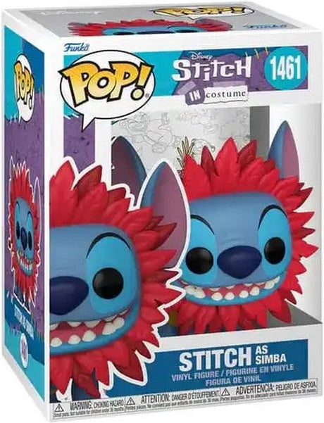 Funko lilo point pop! costume de figurine en vinyle copain - simba 9 cm