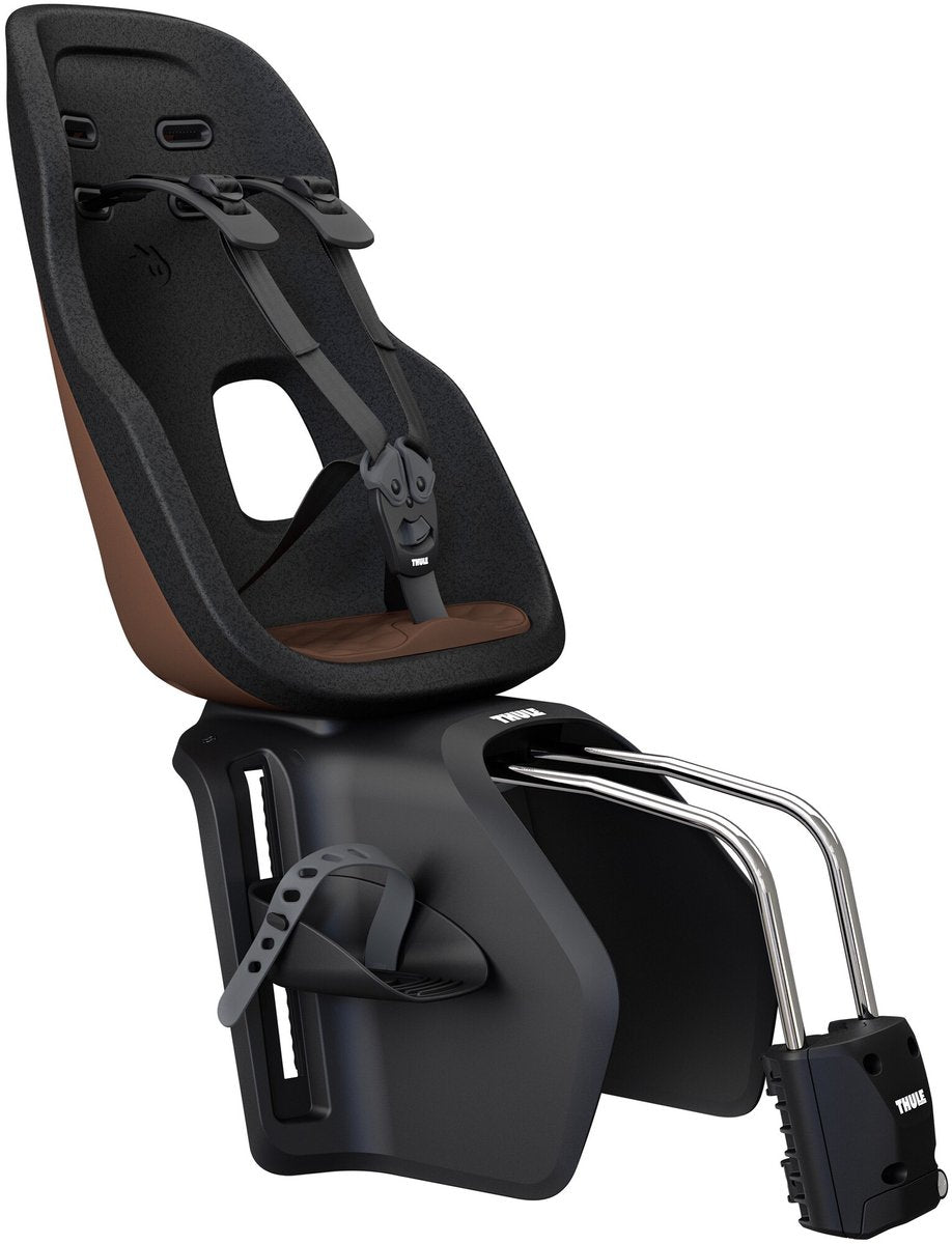 Thule yepp nexxt 2 maxi – siège de vélo - siège arrière - montage sur cadre - marron