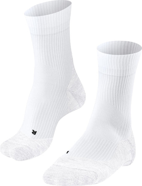 Falke te4 anti-ampoules coton matière fonctionnelle chaussettes de tennis homme blanc - taille 39-41
