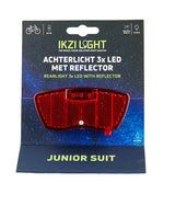 Ikzi clair arrière de lumière arrière junior 3xled