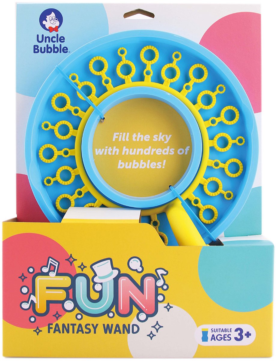 Oncle bulle - souffleur de bulles - fantaisie amusante