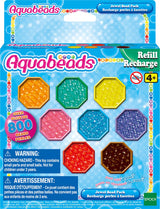 Paquet de perles de bijou de recharge Aquabeads, 800 pcs.