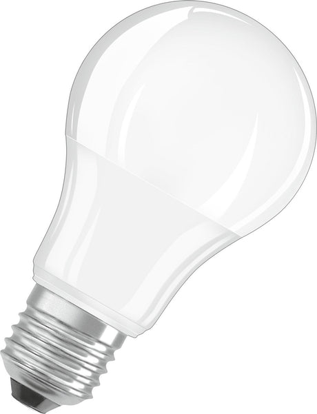 Osram 4058075428287 Lampe LED classe énergétique f (a - g) ballon E27 10 W = 75 W blanc chaud non dimmable, incl. capteur de lumière du jour 1 pièce(s)
