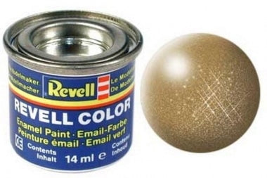 Peinture Revell pour maquette numéro 92 laiton métallisé