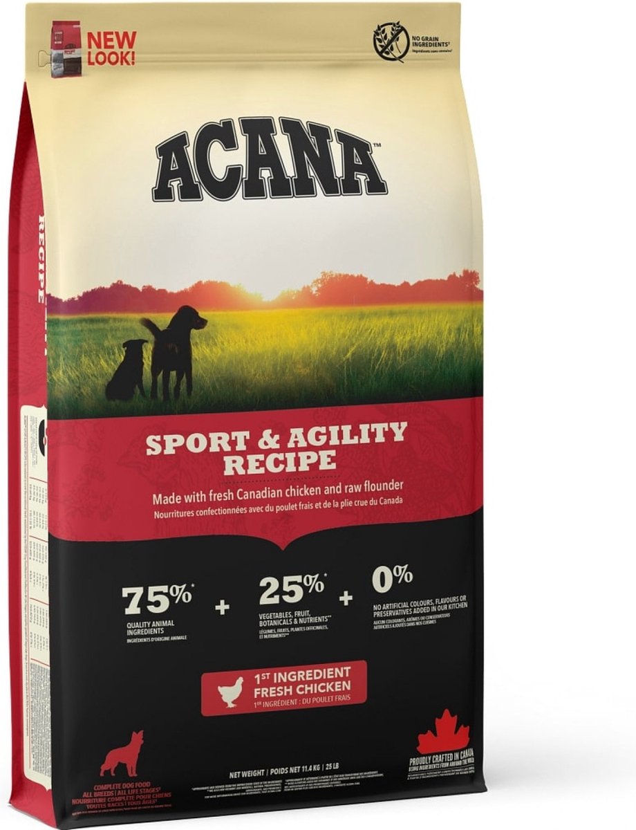 Acana chien sport agilité - 11,4 kg