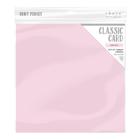 Craft perfect par Tonic Studios Craft Perfect • carte classique 30,5x30,5 cm 5pcs rose ballet
