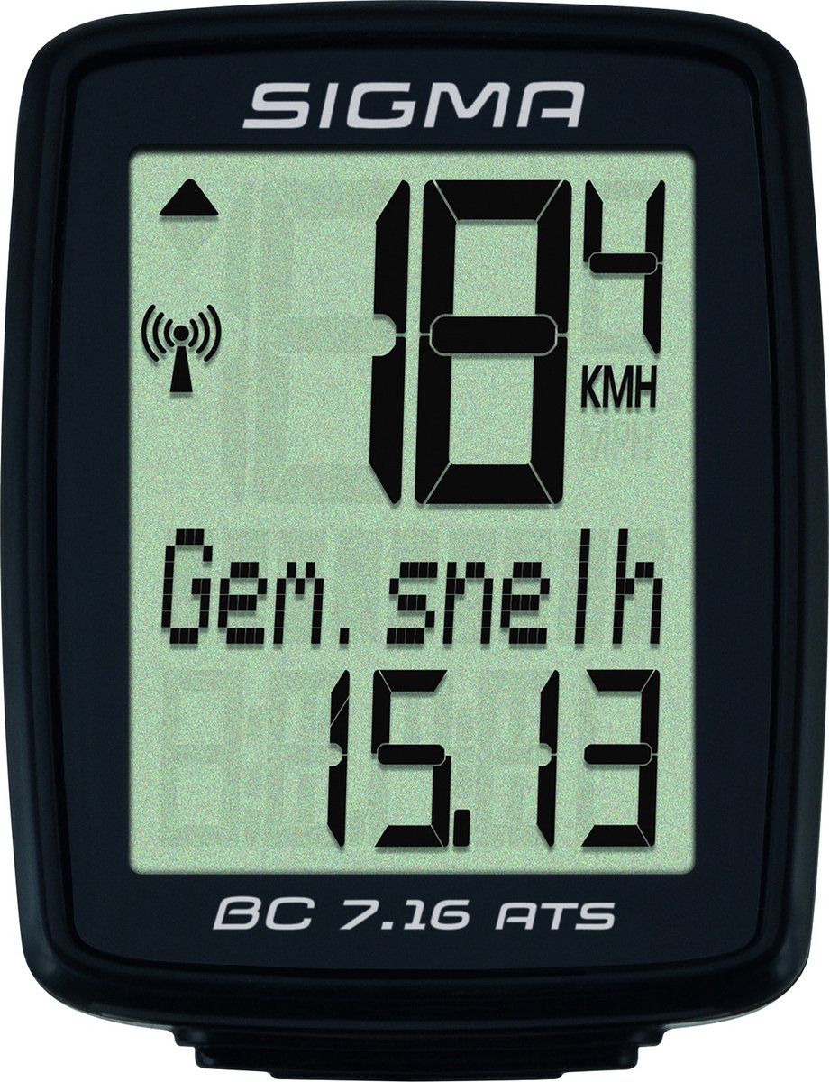 Bicycle Computer BC 7.16 ATS Black