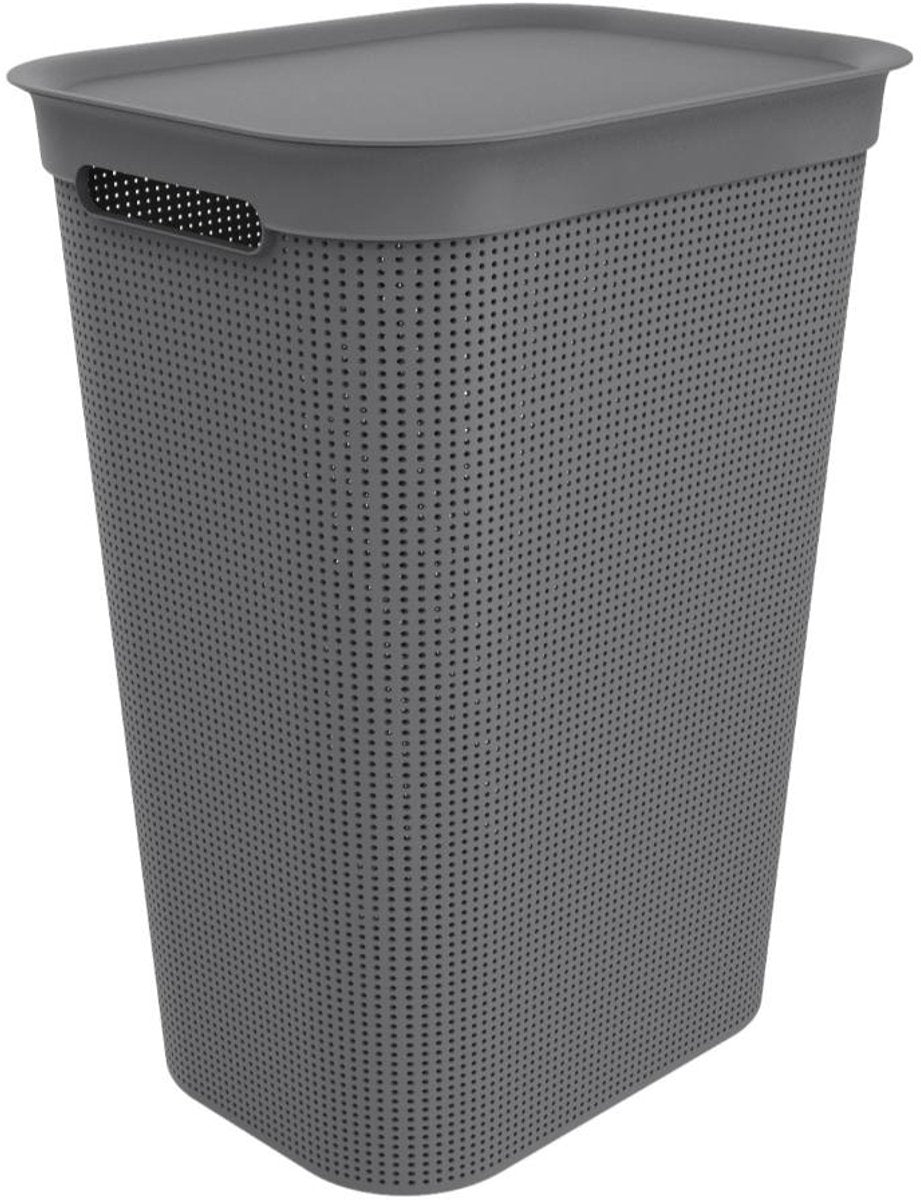 Rotho collecteur de linge brisen 50l anthracite