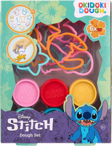 Set d'argile Canenco point Disney avec formes et 6 couleurs d'argile.