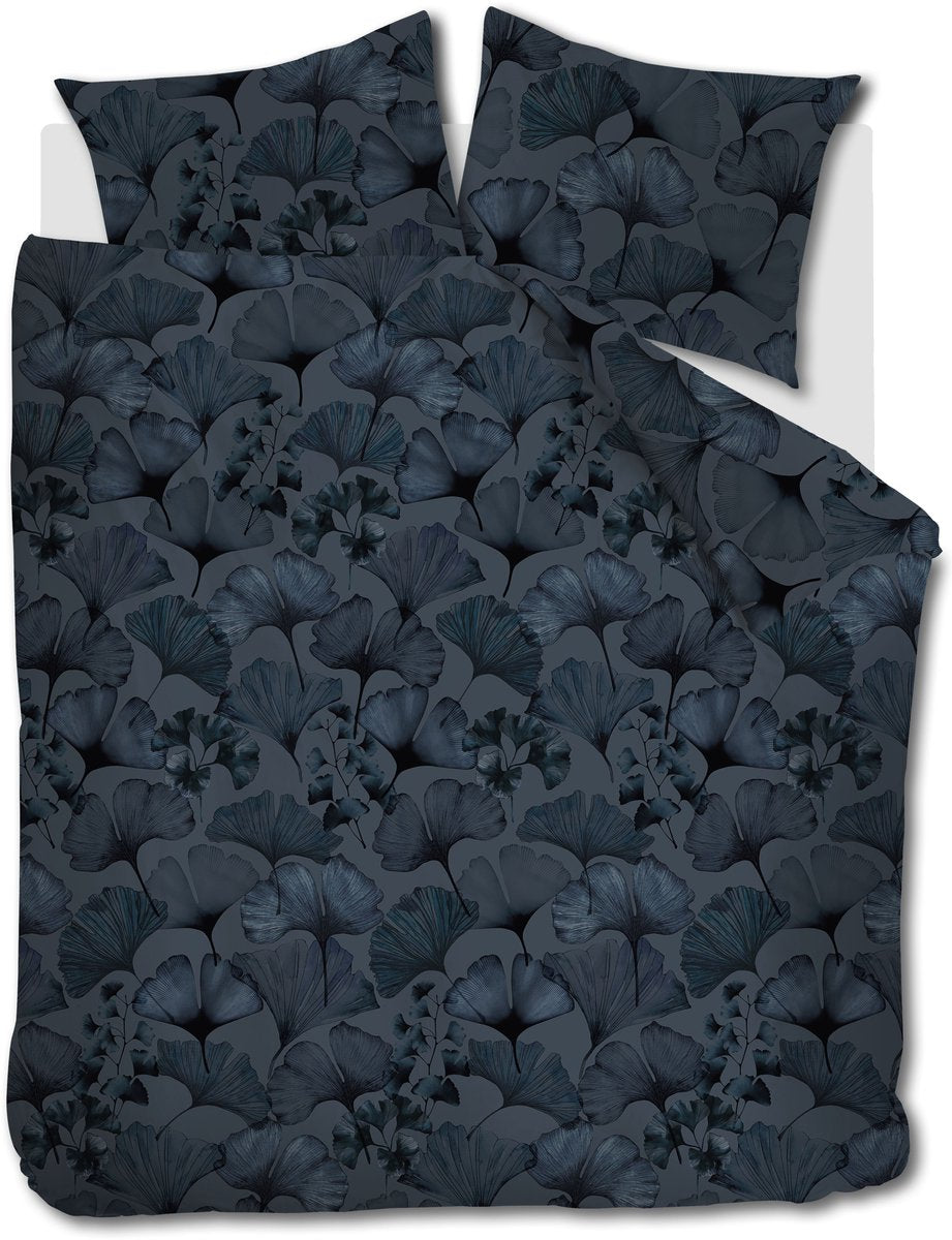 Beddinghouse presca dekbedovertrek - lits-jumeaux - 240 x 200 220 cm - blauw