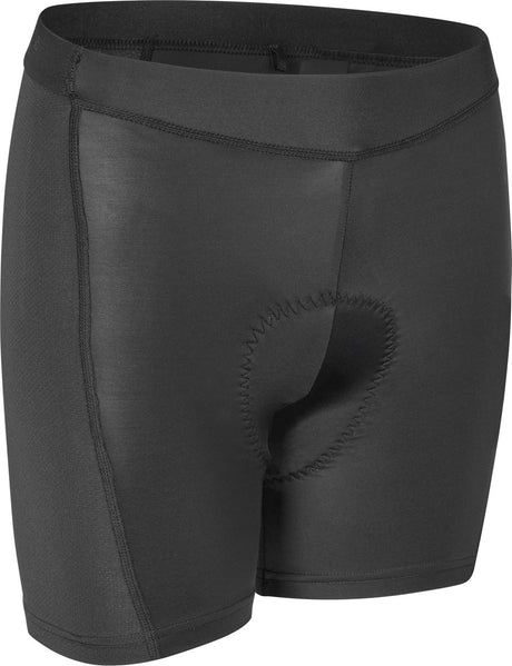 Gripgrab - W's Ride Slip de Cyclisme avec Chamois pour Femme Short de Cyclisme Court sous-vêtements de Cyclisme Cuissard de Cyclisme - Noir - Femme - Taille L