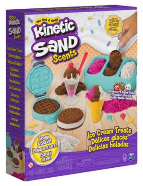 La crème glacée au sable cinétique Spinmaster traite 510 g de sable parfumé