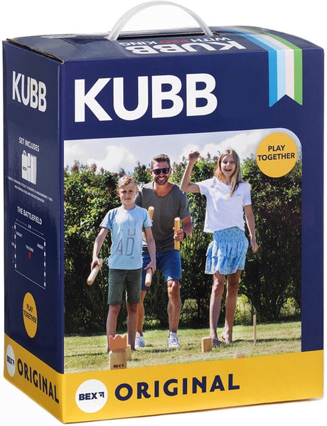 Bex kubb bois d'hévéa original