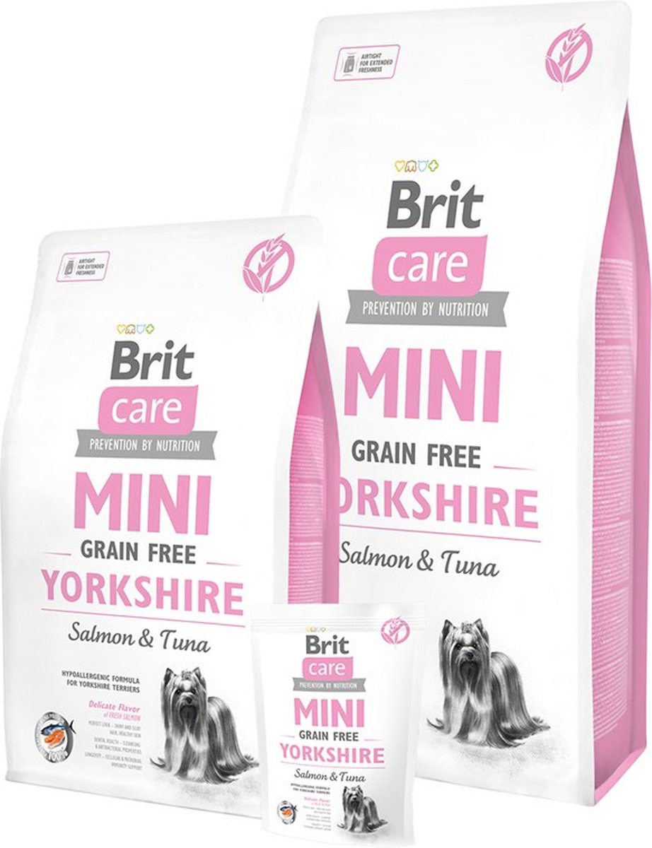 Brit care mini - yorkshire sans céréales - saumon et thon - 2 kg